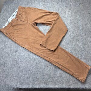 Peter Millar 5-Pocket Pants Men 40 x 33 Brown Stretch Ultimate Sateen